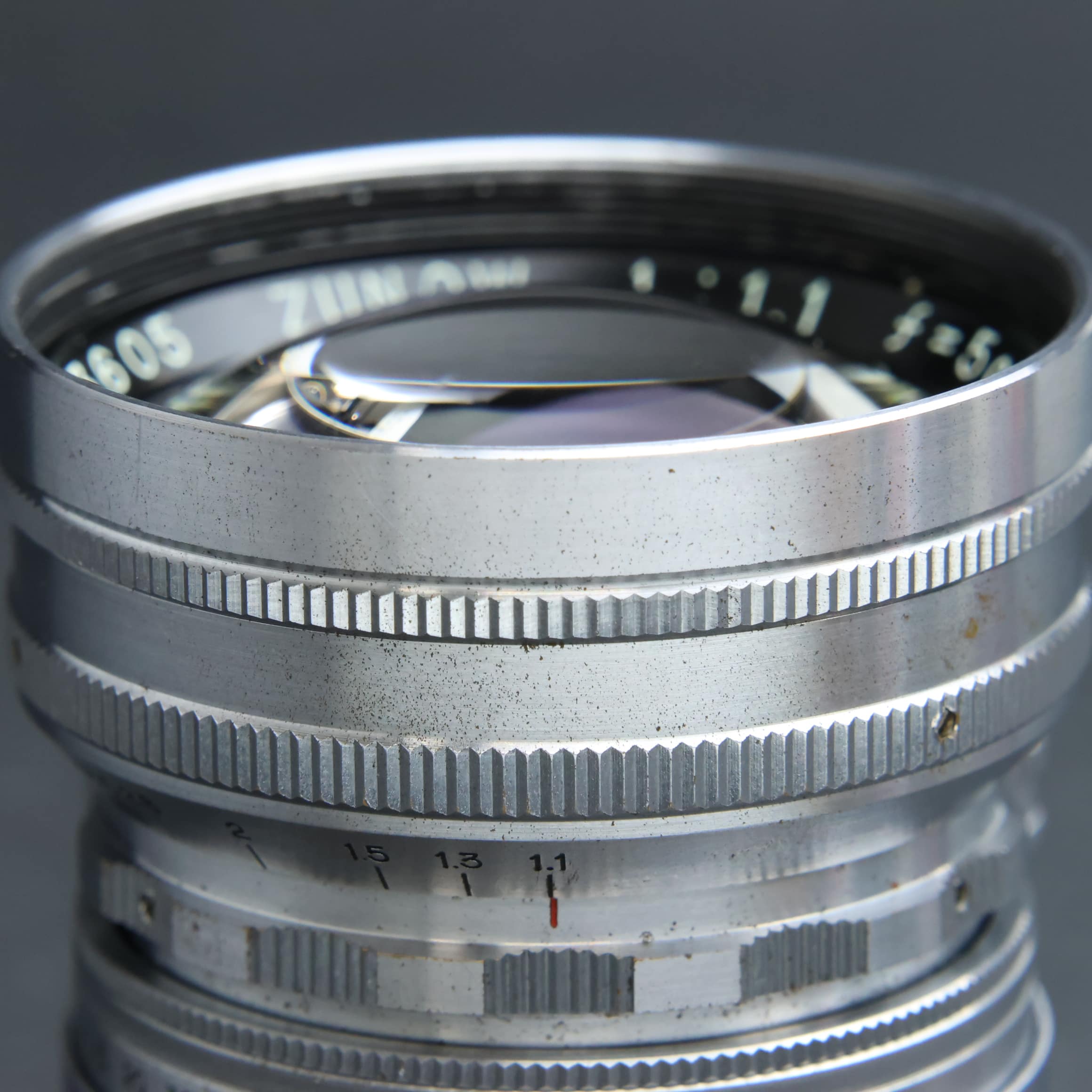 中古)Zunow (ズノー) ZUNOW 50mm F1.1 (ライカL) ※鏡筒オール、後玉