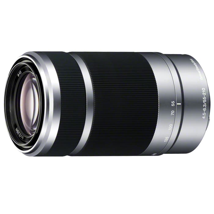 新品)SONY (ソニー) E 55-210mm F4.5-6.3 OSS SEL55210 シルバー（商品