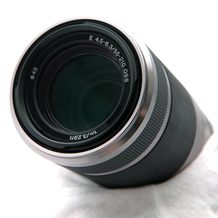 新品)SONY (ソニー) E 55-210mm F4.5-6.3 OSS SEL55210 シルバー（商品