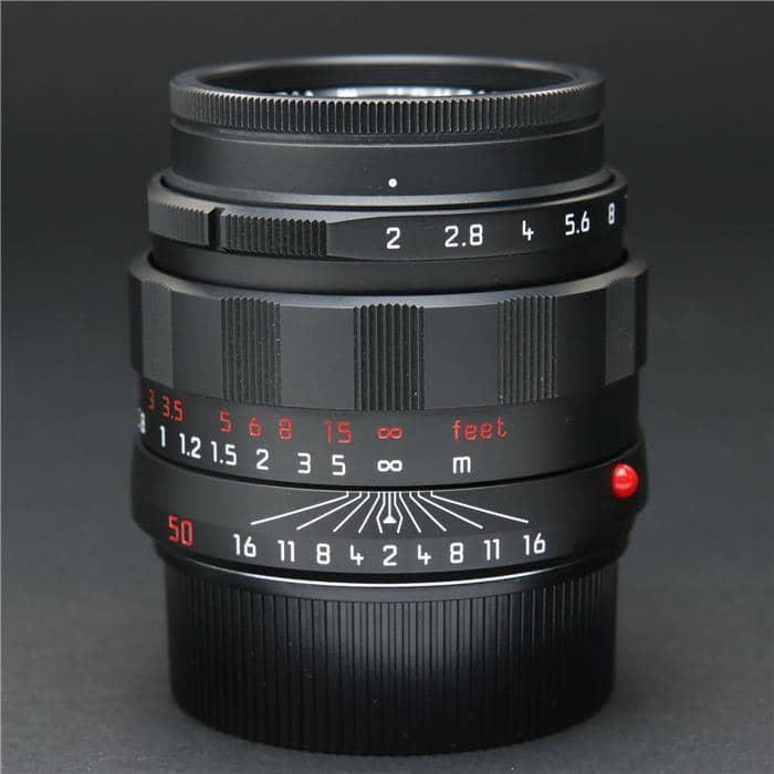 LEICA - nopopon Leica アポズミクロン M50 F2.0 ASPH 中古)Leica (ライカ) アポズミクロン M50mm F2.0 ASPH. ブラック