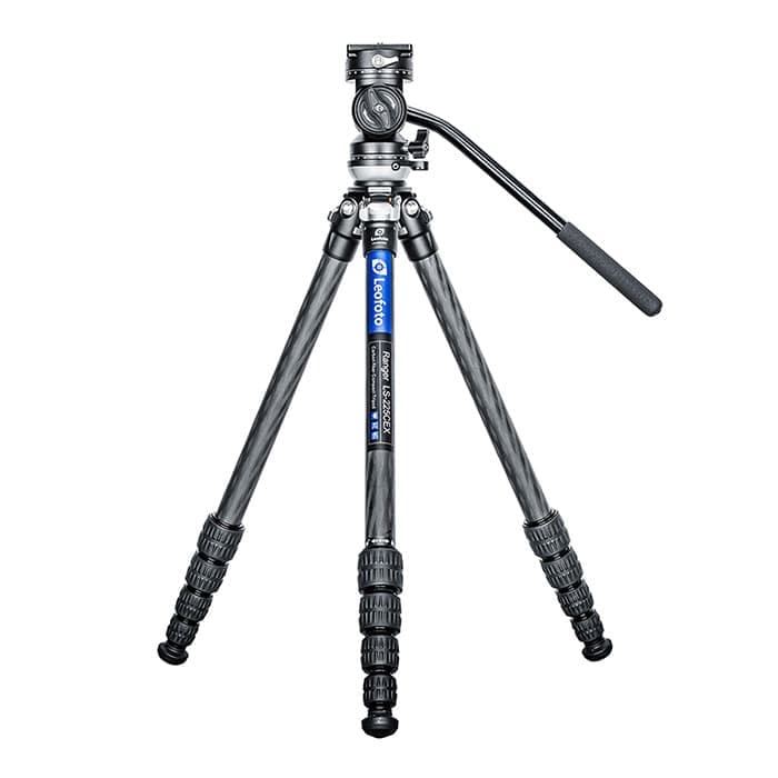 新品)Leofoto（レオフォト） レベリングベース搭載カーボン5段三脚 LS