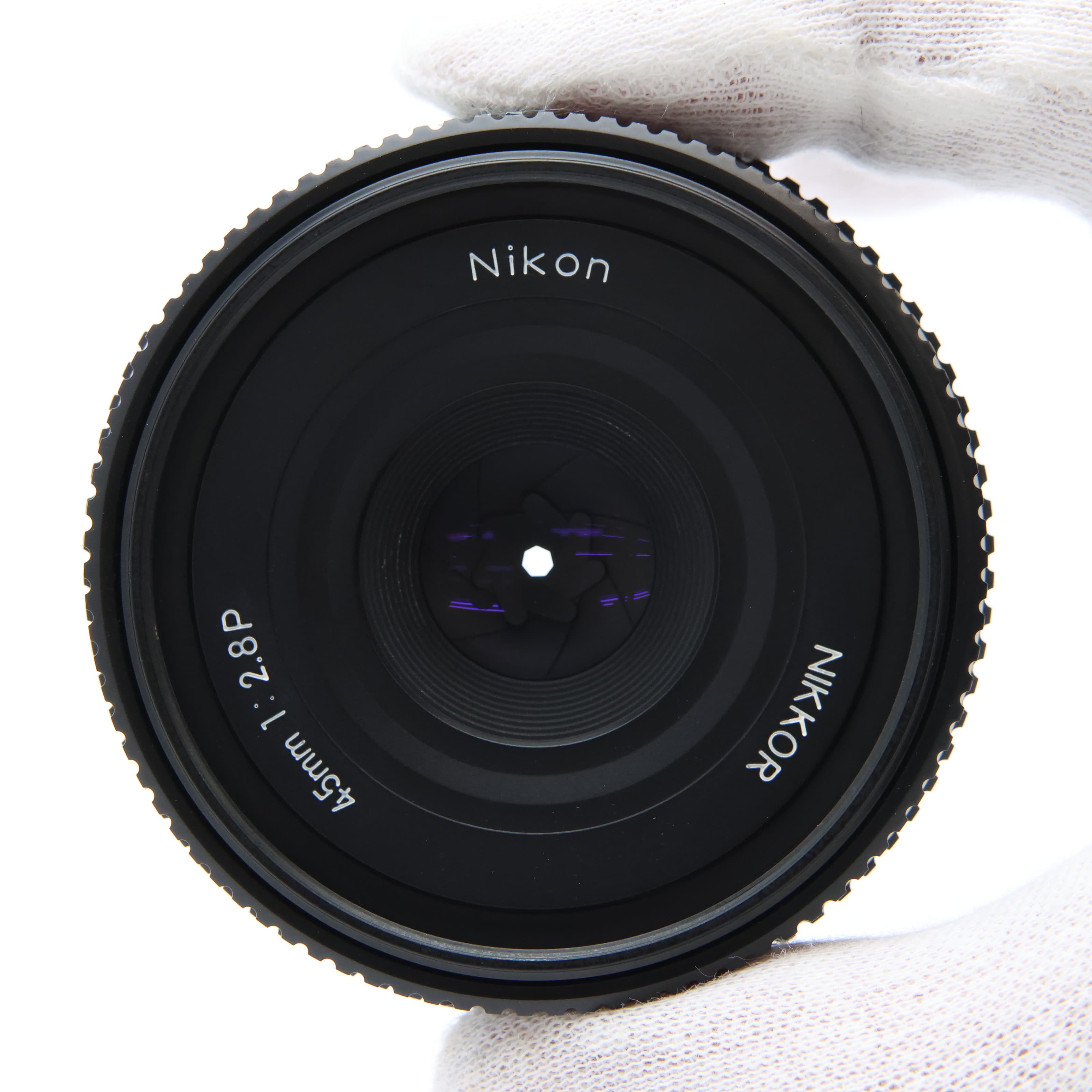 ニコン AI Nikkor 45mm F2.8P ブラック 中古)Nikon (ニコン) Ai Nikkor 45mm F2.8P ブラック（商品ID