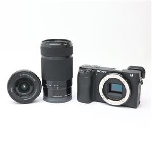 SONY α6400 ダブルズームレンズキット ILCE-6400Y ブラック」の商品