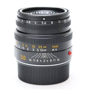 Leica (ライカ) ズミクロン M50mm F2.0 レンズフード組込 (6bit) ブラック メイン