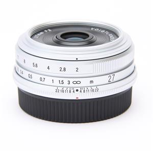 新品)Voigtlander (フォクトレンダー) ULTRON 27mm F2 X-mount（フジ