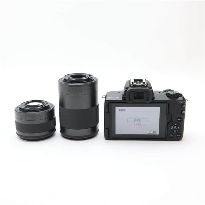 中古)Canon (キヤノン) EOS Kiss M2 ダブルズームキット 中古)Canon (キヤノン) EOS Kiss M2 ダブルズームキット
