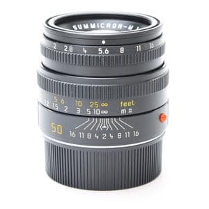 Leica SUMMICRON-M 50mm f2フード組込 6bit 新品)Leica (ライカ) ズミクロン M50mm F2.0 レンズフード組込