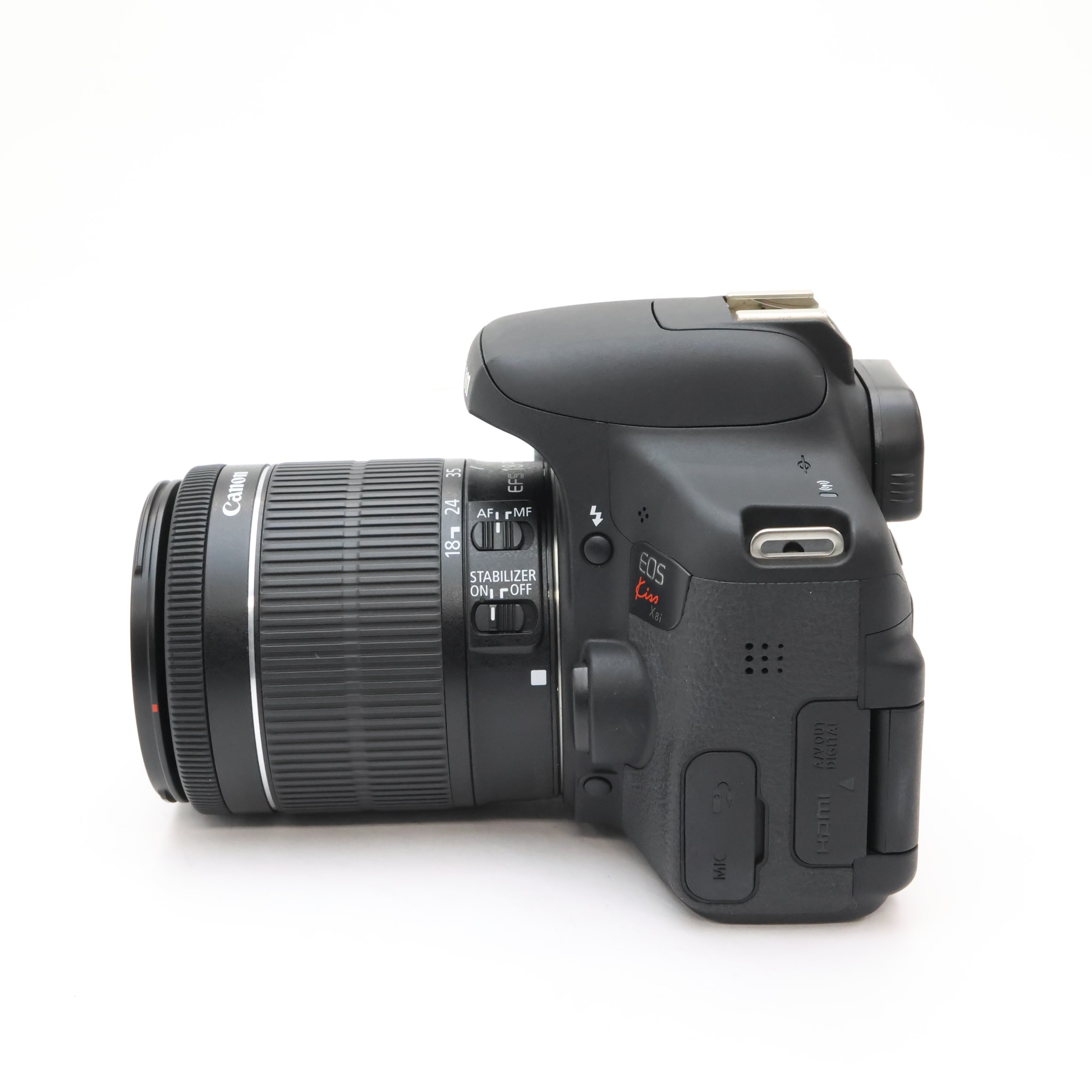 Canon EOS Kiss X8i 18-55 55-250 セット【中古】 中古)Canon (キヤノン) EOS Kiss X8i EF-S18-55 IS STM レンズキット