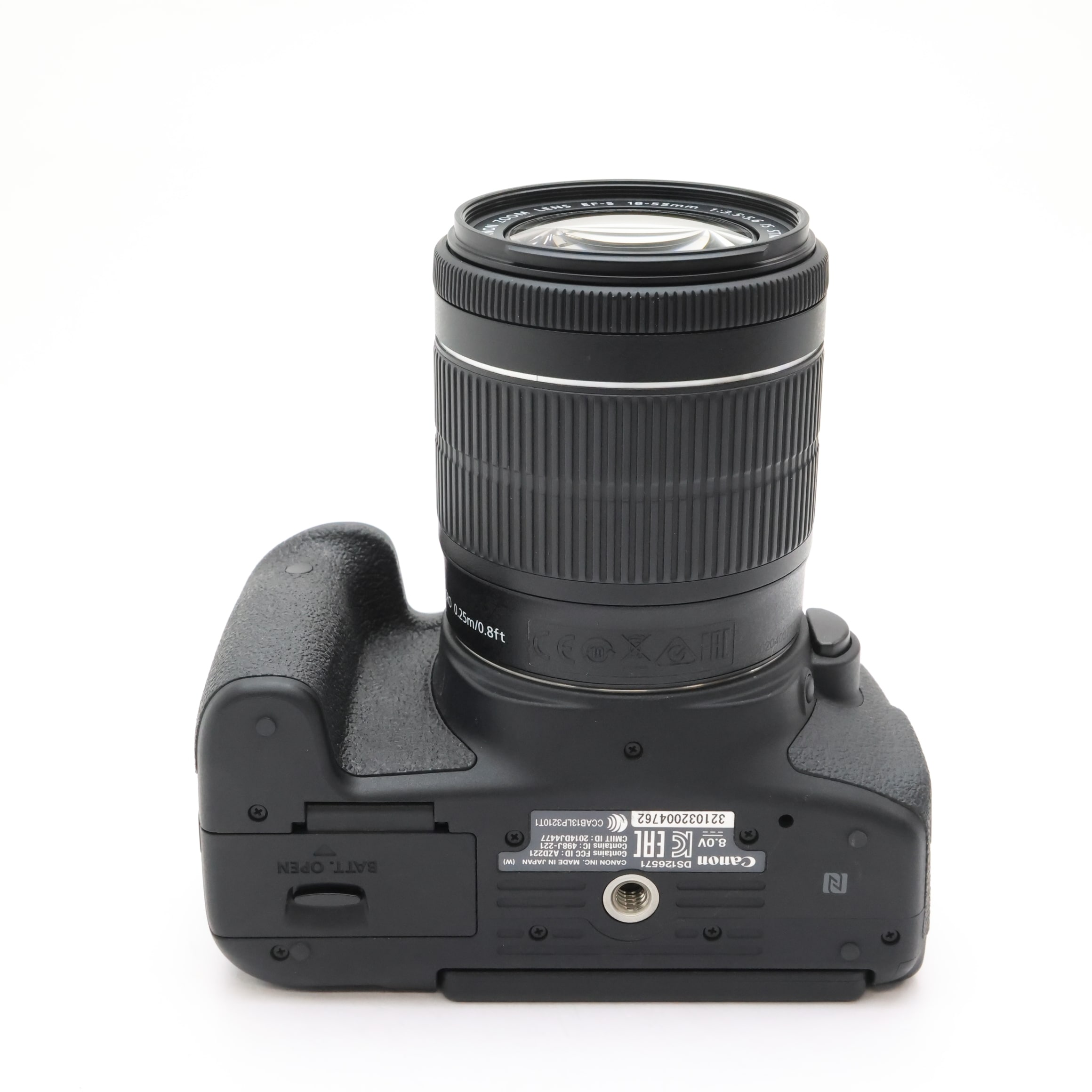中古)Canon (キヤノン) EOS Kiss X8i EF-S18-55 IS STM レンズキット