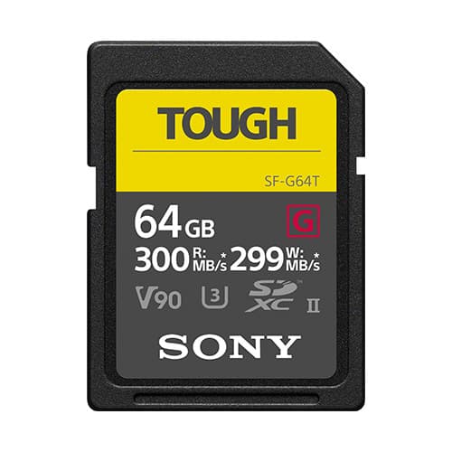 SONY TOUGH SDXCカード UHS-II 64GB SF-G64T