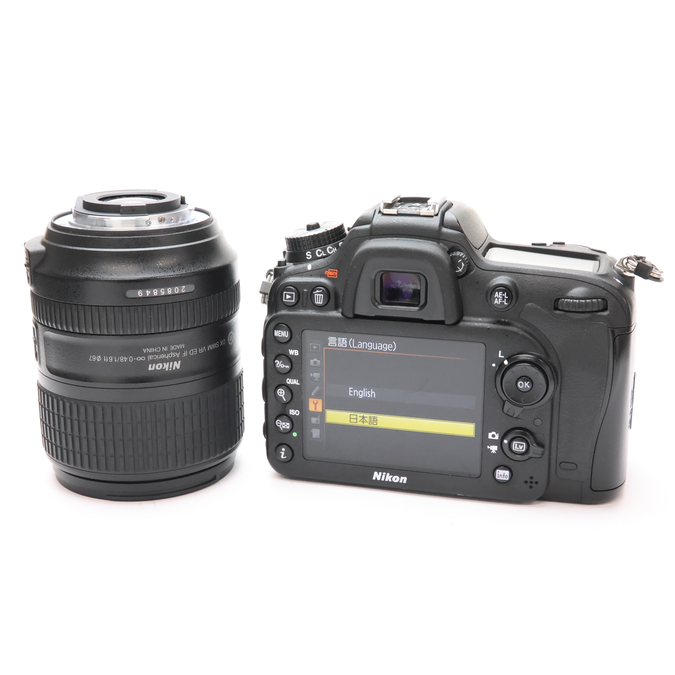 中古)Nikon (ニコン) D7200 18-300 VR スーパーズームキット（商品ID