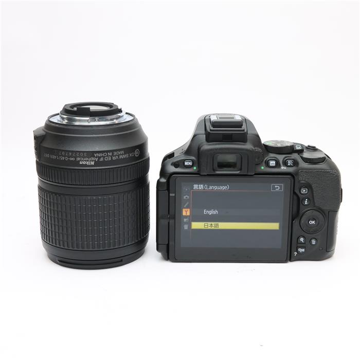 中古)Nikon (ニコン) D5500 18-140 VR レンズキット ブラック（商品ID