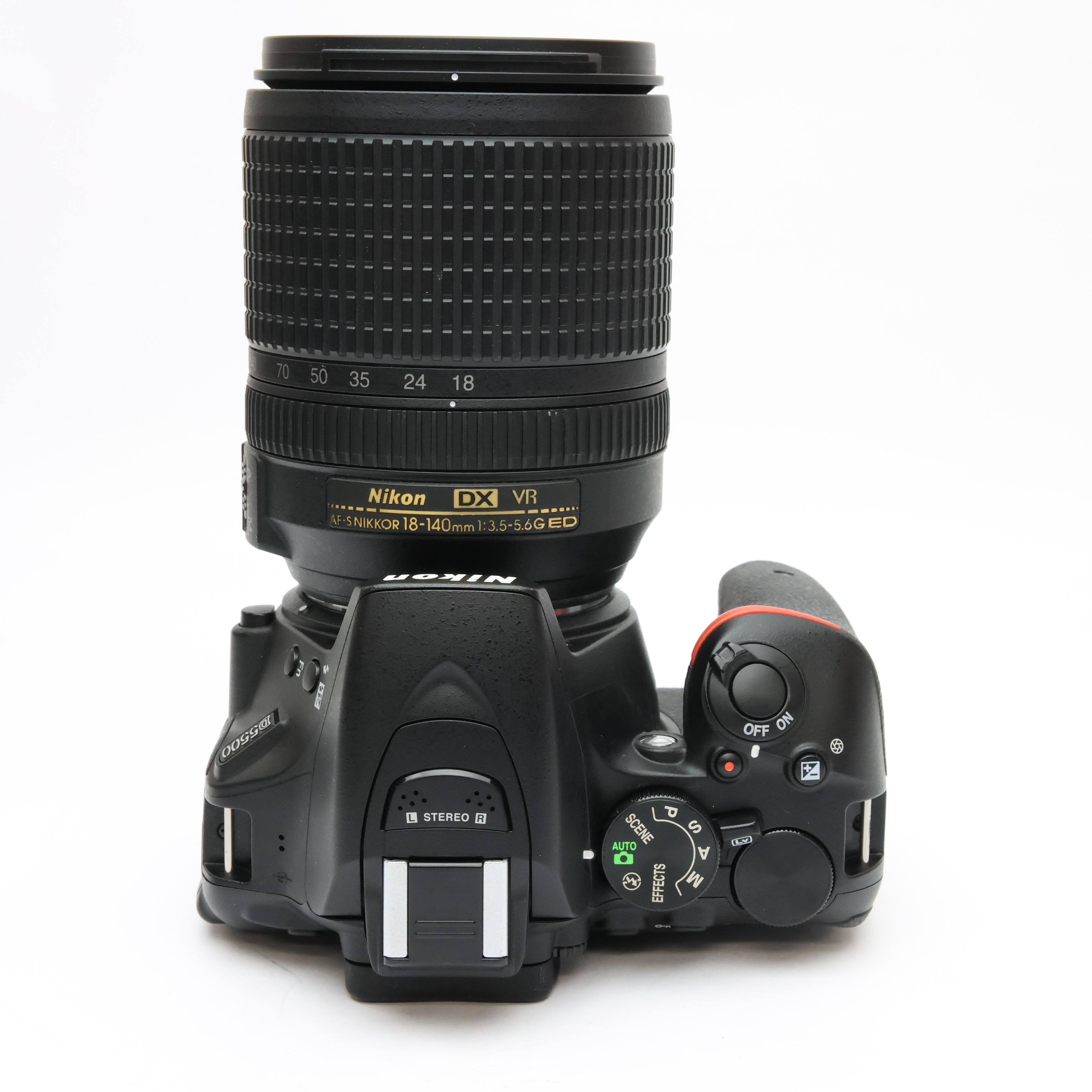 中古)Nikon (ニコン) D5500 18-140 VR レンズキット ブラック（商品ID