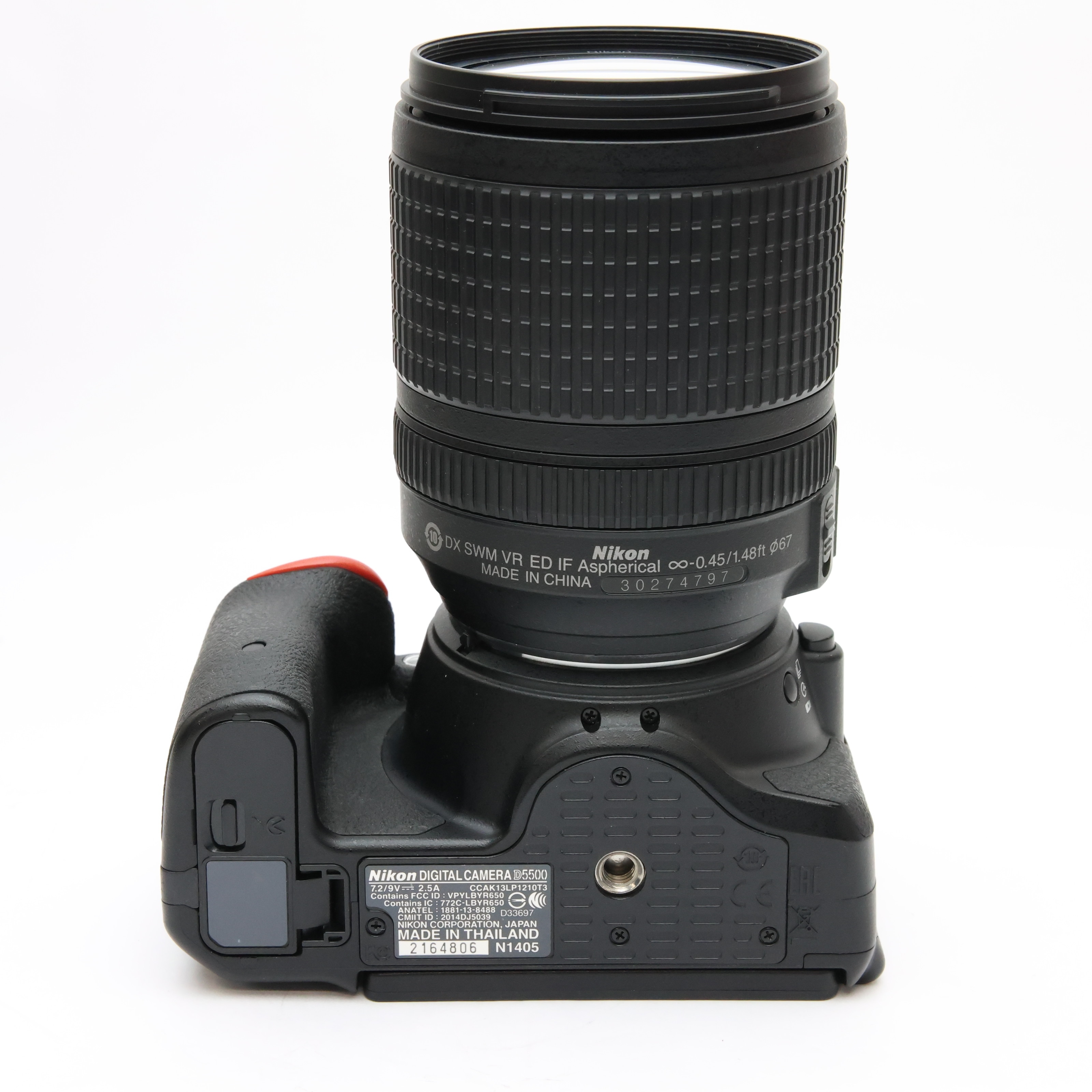 中古)Nikon (ニコン) D5500 18-140 VR レンズキット ブラック（商品ID