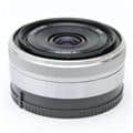 ほぼ新品☆ SONY パンケーキレンズ E16mm F2.8 SEL16F28 おすすめ詳細 | スタイリストのレビュー | ソニーストアについて