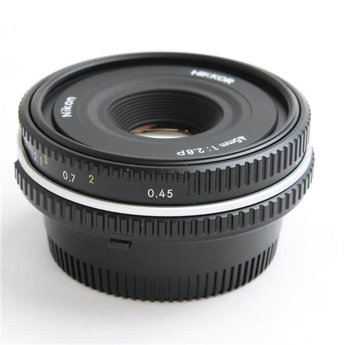 ニコン Nikon MFレンズ Ai 45mm F2.8P silver Nikon MFレンズ Ai 45mm F2.8P Nikon Ai-s Nikkor 45mm F2.8P ニコン