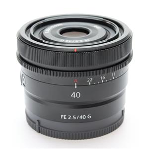SONY (ソニー) FE 40mm F2.5G SEL40F25G」の商品検索結果 | デジタル