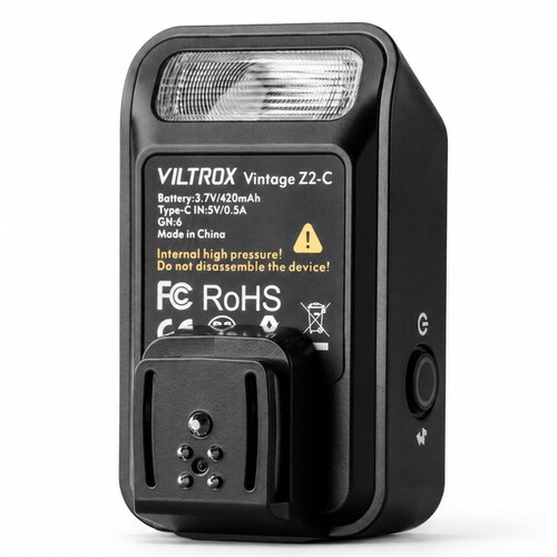 VILTROX(ビルトロックス) カメラコンパクトフラッシュ Vintage Z2-C（キヤノン用）