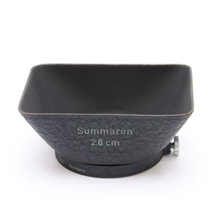 中古)Leica (ライカ) レンズフード SOOBK 赤ズマロン 28mm F5.6用