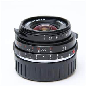 レンズ(単焦点) Voigtlander COLAR-SKOPAR 21mm f4P VM Amazon.com : Voigtlander 21mm f4 VM Colour Skopar Lens Black