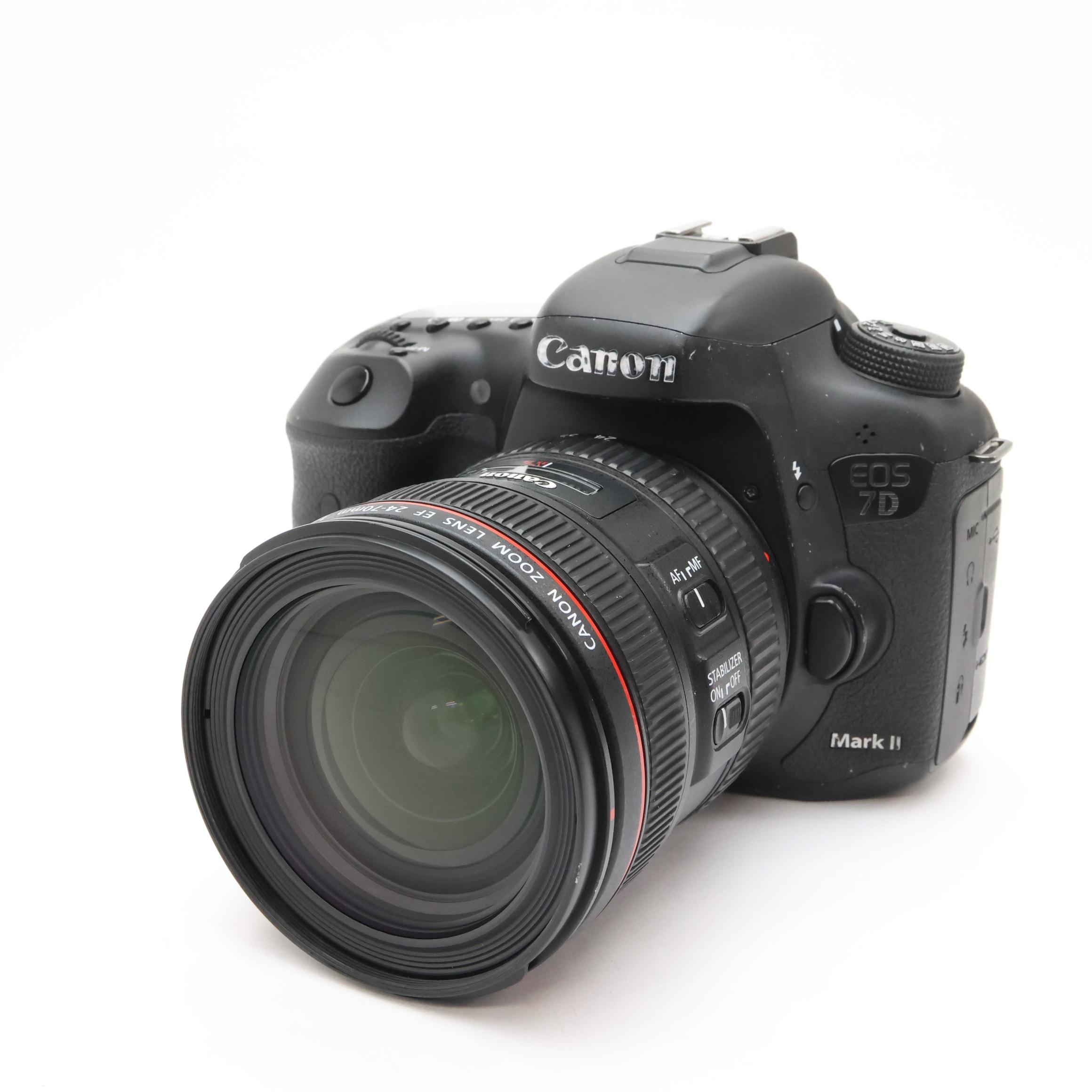 中古)Canon (キヤノン) EOS 7D Mark II EF24-70L IS USM レンズキット