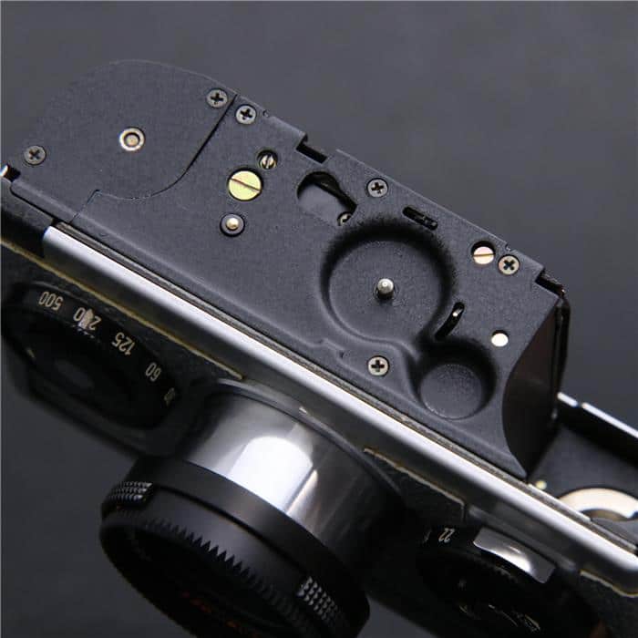 ★極上品★ ローライ Rollei 35S 元箱付き #584 ローライ35S ゴールド 元箱、ケース付 極上美品 - 日進堂カメラ