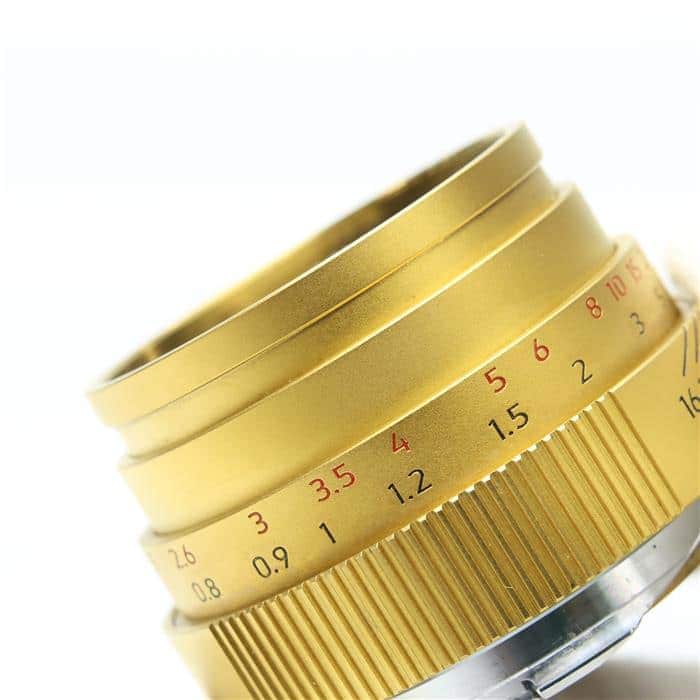 M 50mm F2 (周エルカン) (ライカM用) +UVフィルター+フード