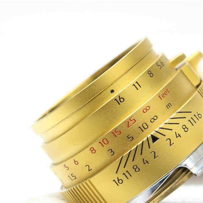 M 50mm F2 (周エルカン) (ライカM用) +UVフィルター+フード