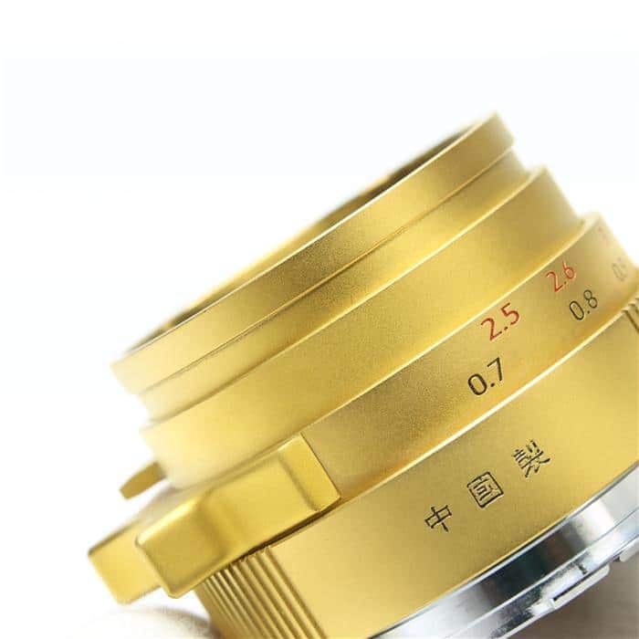 M 50mm F2 (周エルカン) (ライカM用) +UVフィルター+フード