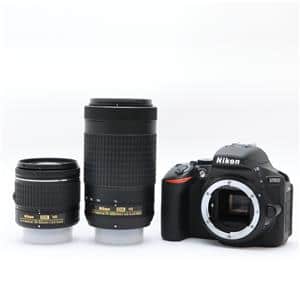 美品 【Nikon D5600 VR ダブルレンズ】 Wi-Fi搭載 初心者向け 超美品 【Nikon D5600 VR ダブルレンズセット】 Wi-Fi搭載 中古)Nikon
