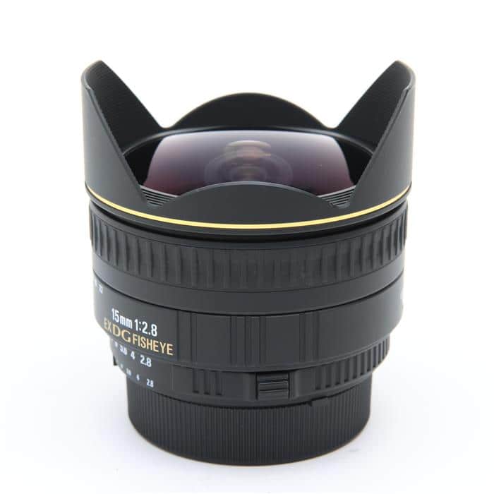 中古)SIGMA (シグマ) 15mm F2.8EX DG DIAGONAL FISHEYE (ニコンF