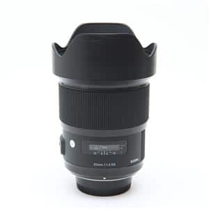 SIGMA (シグマ) Art 20mm F1.4 DG HSM  (ニコンF用) メイン