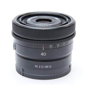 ほぼ新品、保証書あり】ソニー FE 40mm F2.5 G 保護フィルター付き 新