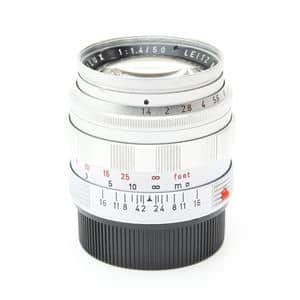 Leica ズミルックス 50mm 後期 金目 2nd シルバー Summilux 50mm f1.4 2nd (第2世代) | ライカカタログ | アトリエライカ