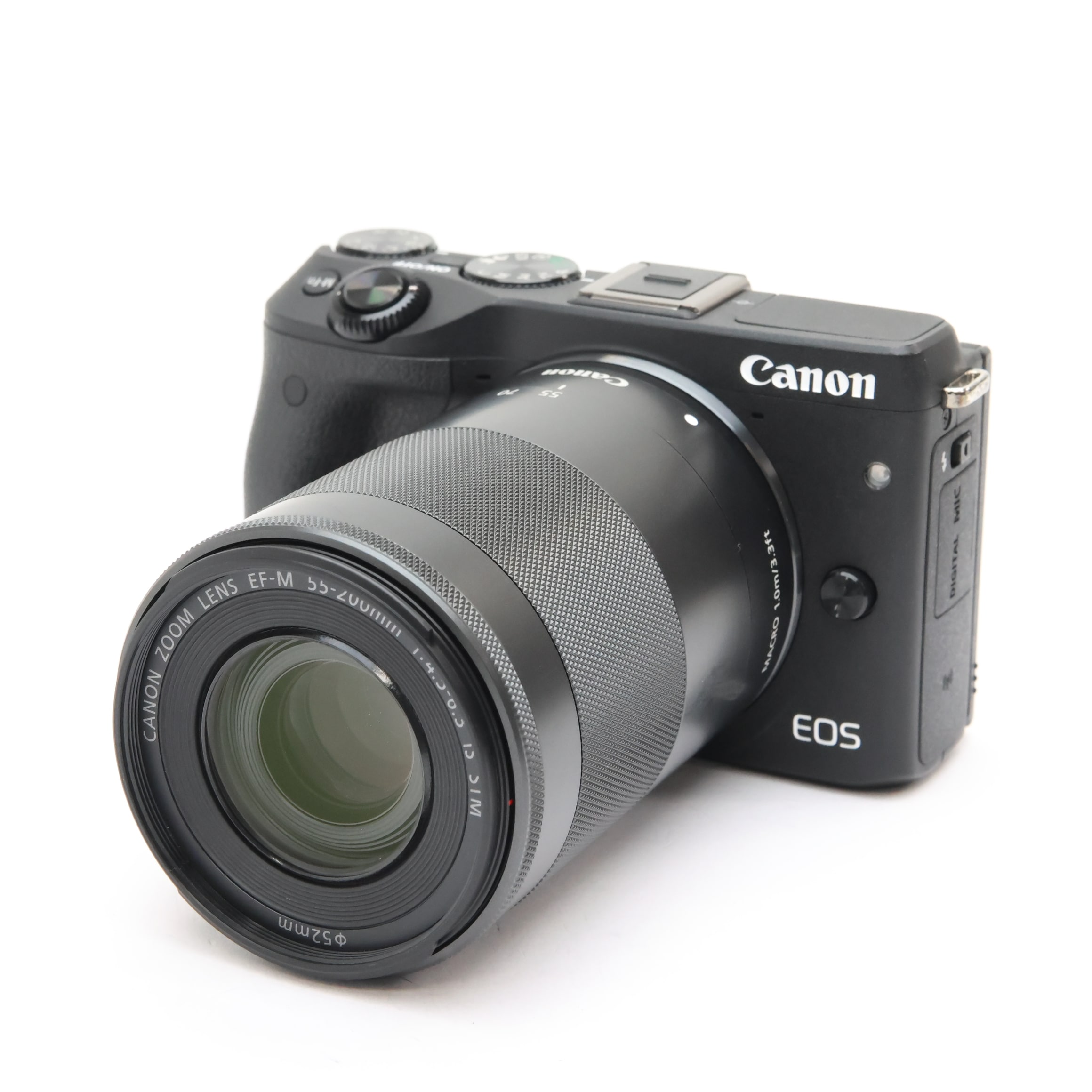 中古)Canon (キヤノン) EOS M3 ダブルズームキット2 ブラック（商品ID