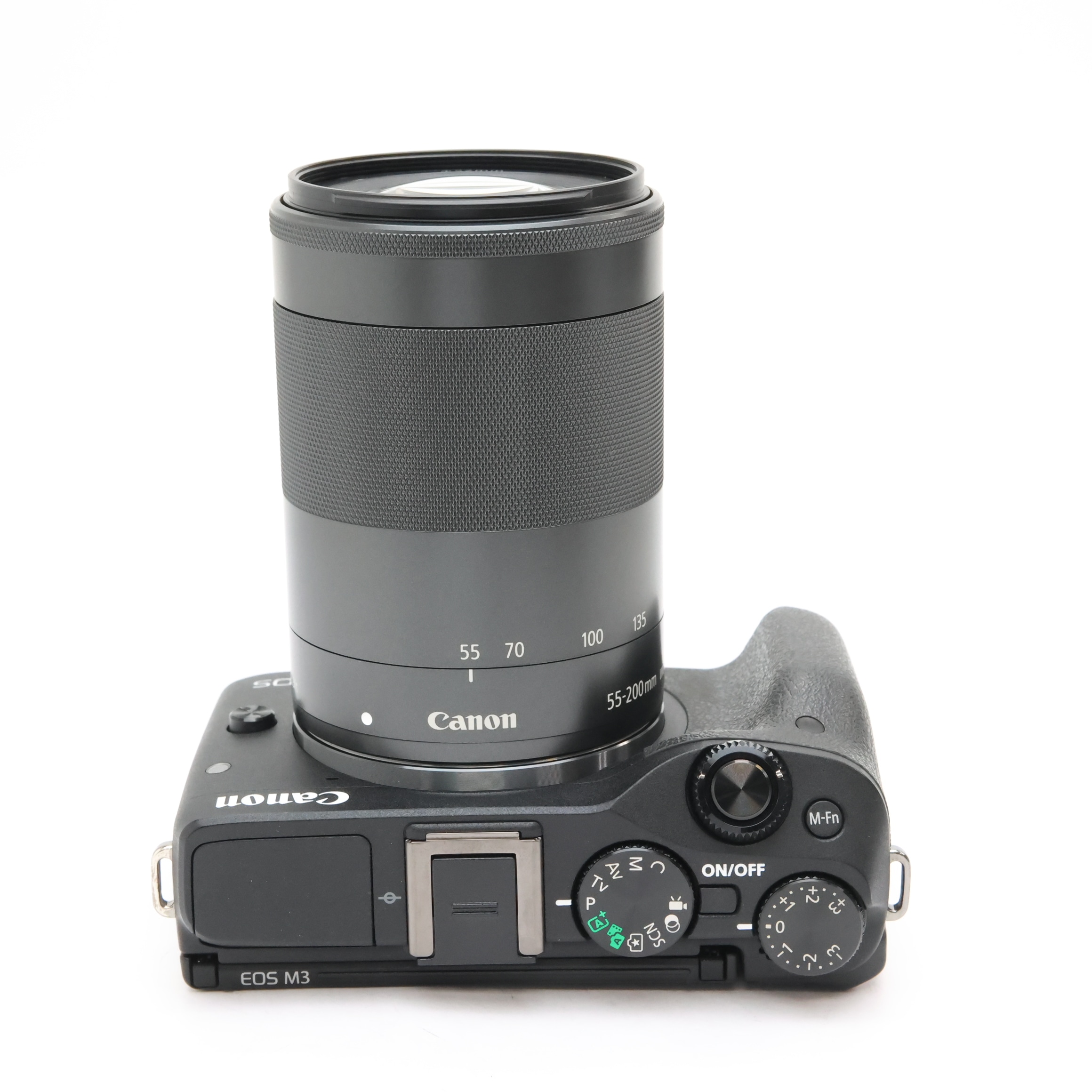 中古)Canon (キヤノン) EOS M3 ダブルズームキット2 ブラック（商品ID