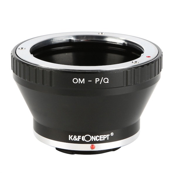 K&F Concept (ケーアンドエフ・コンセプト) マウントアダプター オリンパスOMレンズ/ペンタックスQボディ用  KF-OMQ
