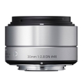 SIGMA (シグマ) A 30mm F2.8 DN (ソニーE用)シルバー シルバー