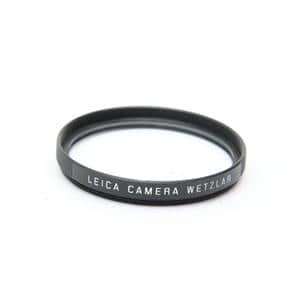 元箱付　ライカ E49 ブラック UVaフィルター Leica LEICA 新品)Leica (ライカ) UVAフィルター E49 II スリム ブラック