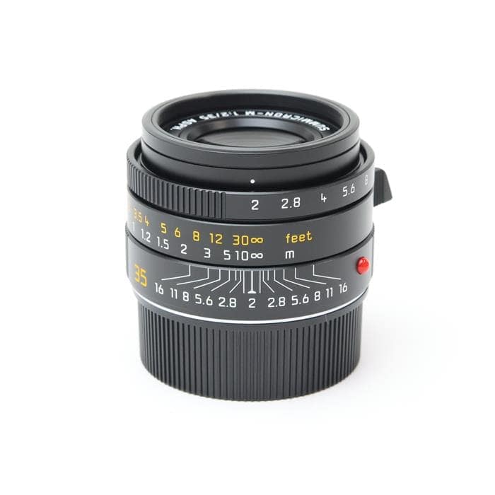 LEICA - 【中古】(ライカ) Leica ズミクロン M35/2 ASPH. (フードハメ込ミ式) ブラック LEICA - 【中古】(ライカ) Leica ズミクロン M35/2 ASPH