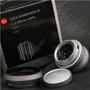 Leica ズミクロン M35mm F2 ASPH.50周年 アンスラサイトフード付 シルバー