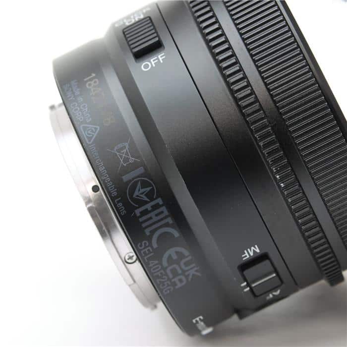 中古)SONY (ソニー) FE 40mm F2.5G SEL40F25G（商品ID