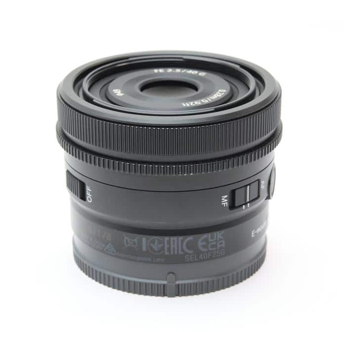【値下げ・美品】SONY FE 40mm F2.5 G SEL40F25G Amazon.com : Sony SEL40F25G - Full-Frame Lens FE 40mm F2.5 G