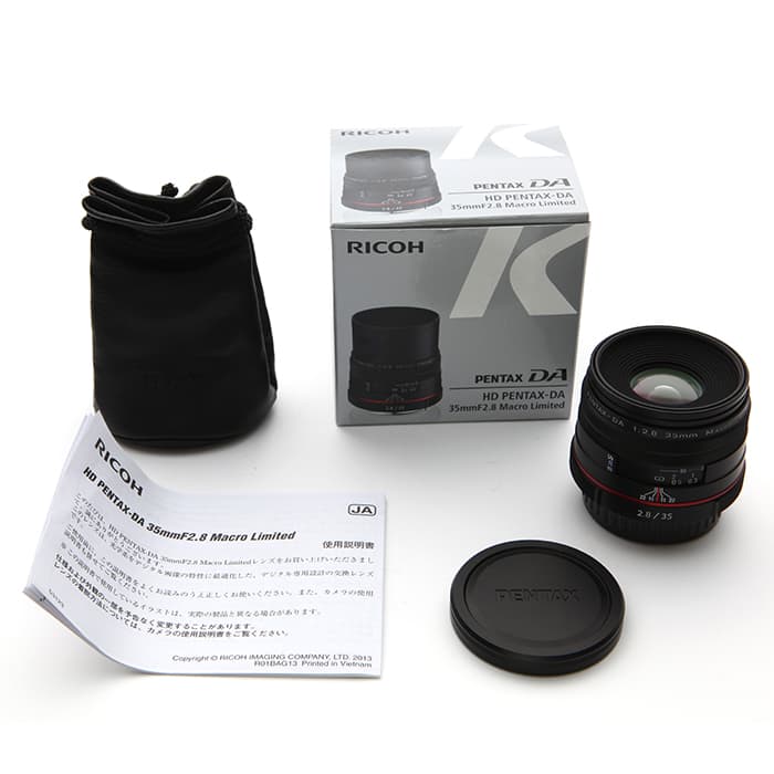 新品)PENTAX (ペンタックス) HD DA35mm F2.8 Macro Limited ブラック
