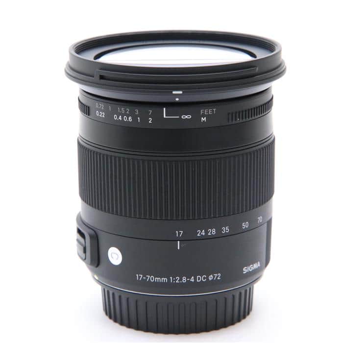 (中古)SIGMA (シグマ) C 17-70mm F2.8-4 DC MACRO OS HSM  (キヤノンEF用)（商品ID：3717016706730）詳細ページ | デジタルカメラ、ミラーレスカメラ、交換レンズの総合サイト｜マップカメラ