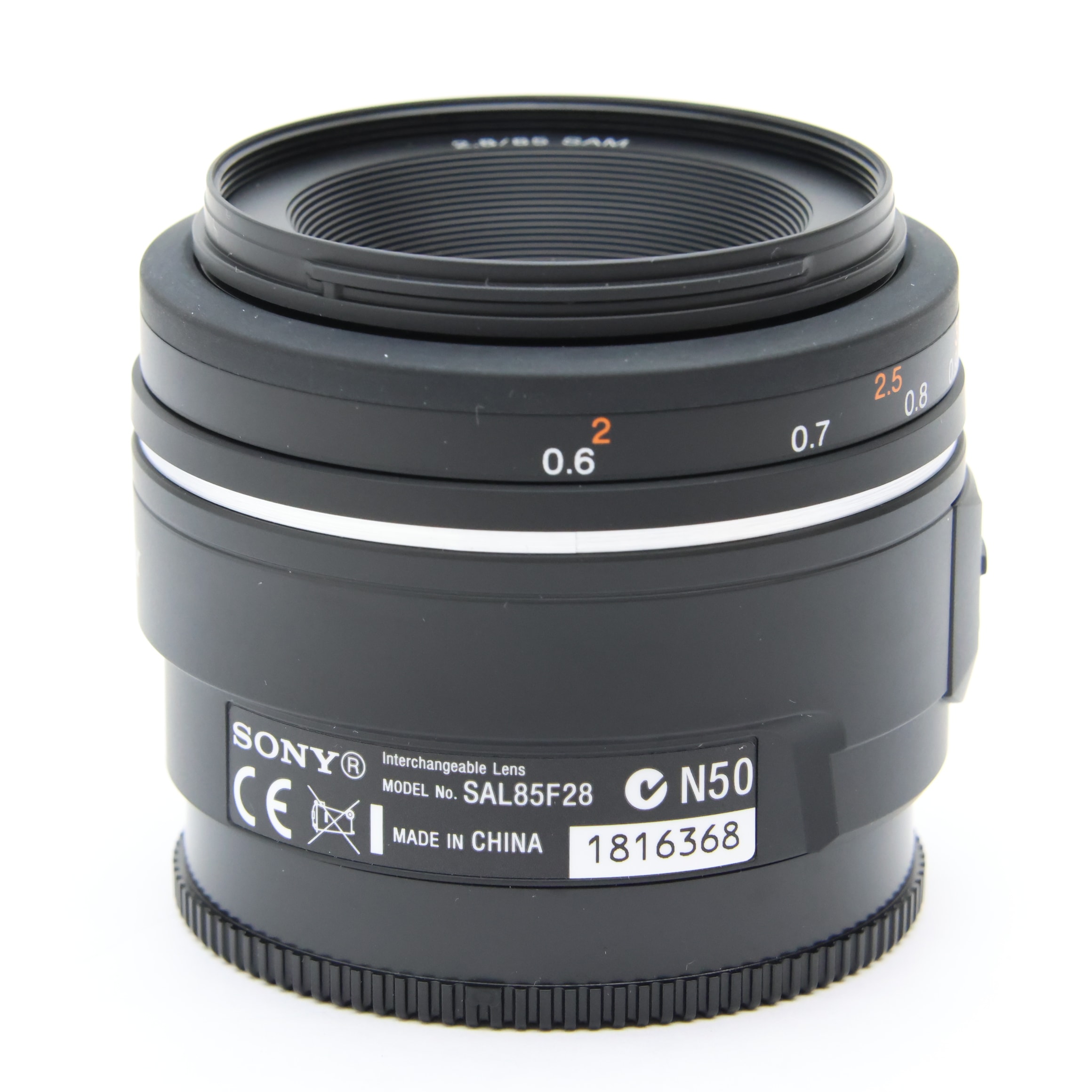ソニー 85mm F2.8 SAM SAL85F28 中古)SONY (ソニー) 85mm F2.8 SAM SAL85F28 (ソニーA用)（商品ID