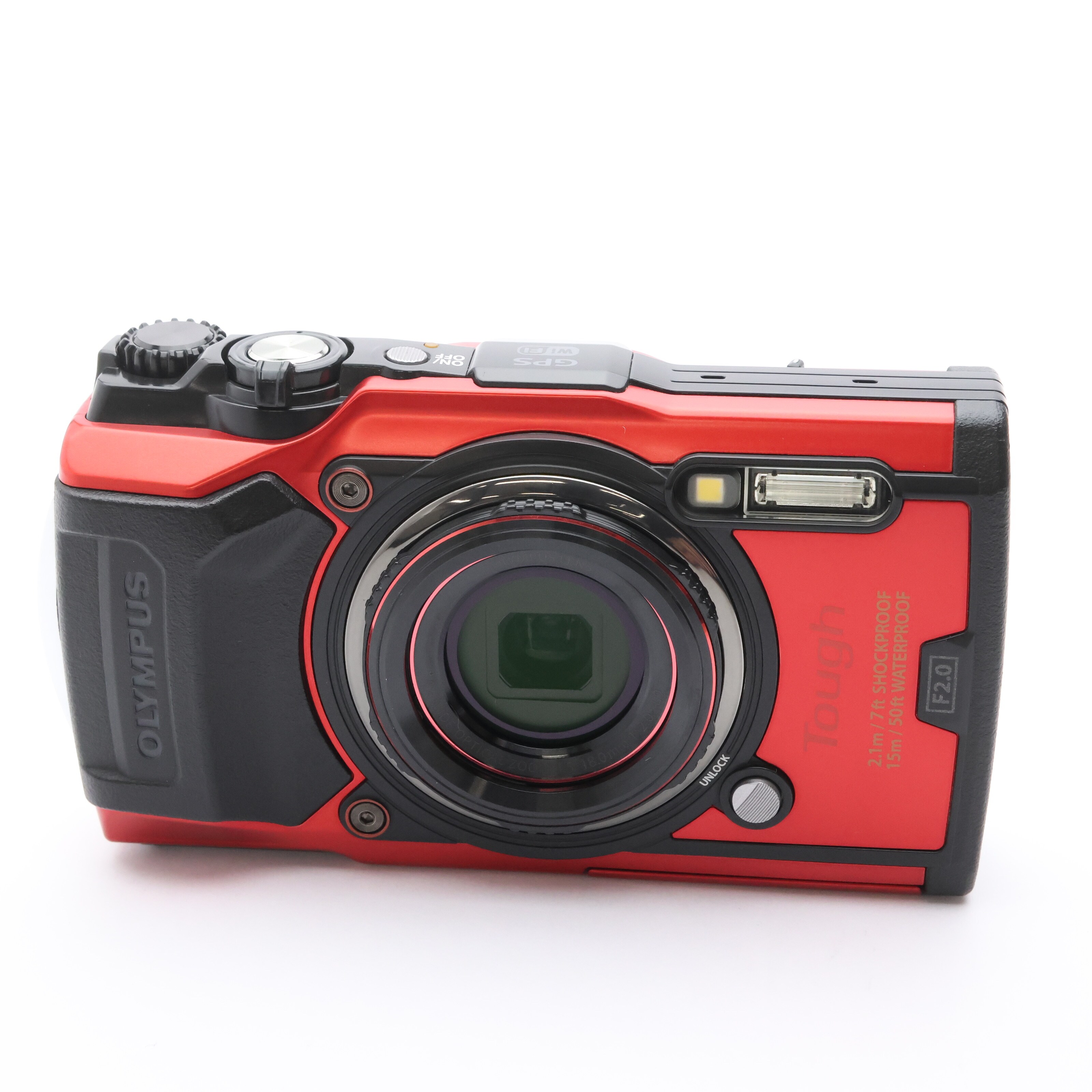 OLYMPUS Tough TG-6 レッド デジタルカメラ 美品 中古)OLYMPUS (オリンパス) Tough TG-6 レッド（商品ID：3717030741731