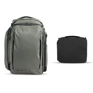 WANDRD（ワンダード） トランジット トラベル バックパック 35L エッセンシャル カメラ キューブ付き TR35-WG-PEB-1 ワサッチグリーン メイン