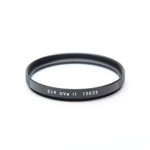 Leica (ライカ) UVAフィルター E49 II ブラック メイン