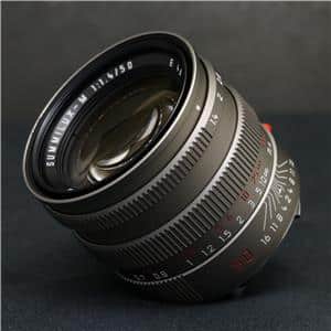 中古)Leica (ライカ) ズミルックス M50mm F1.4 フード組込 チタン ...